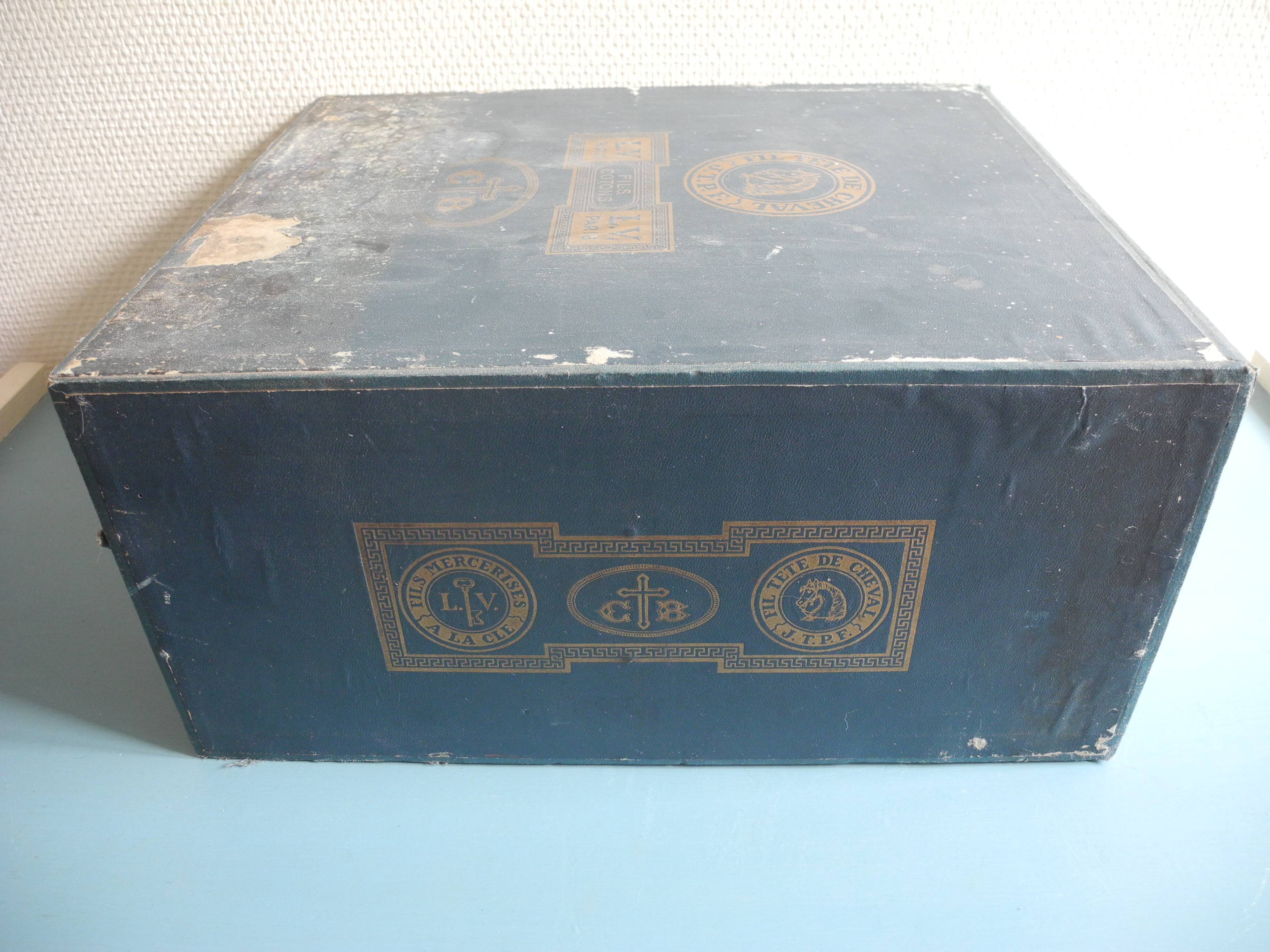 Antique haberdashery cabinet, LV Paris, JTPF