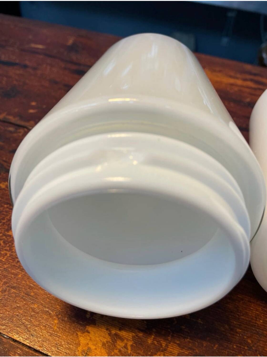 Set of 3 vintage ceramic bathroom lamps from Ifö of Sweden