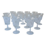 Set of 15 60's glasses