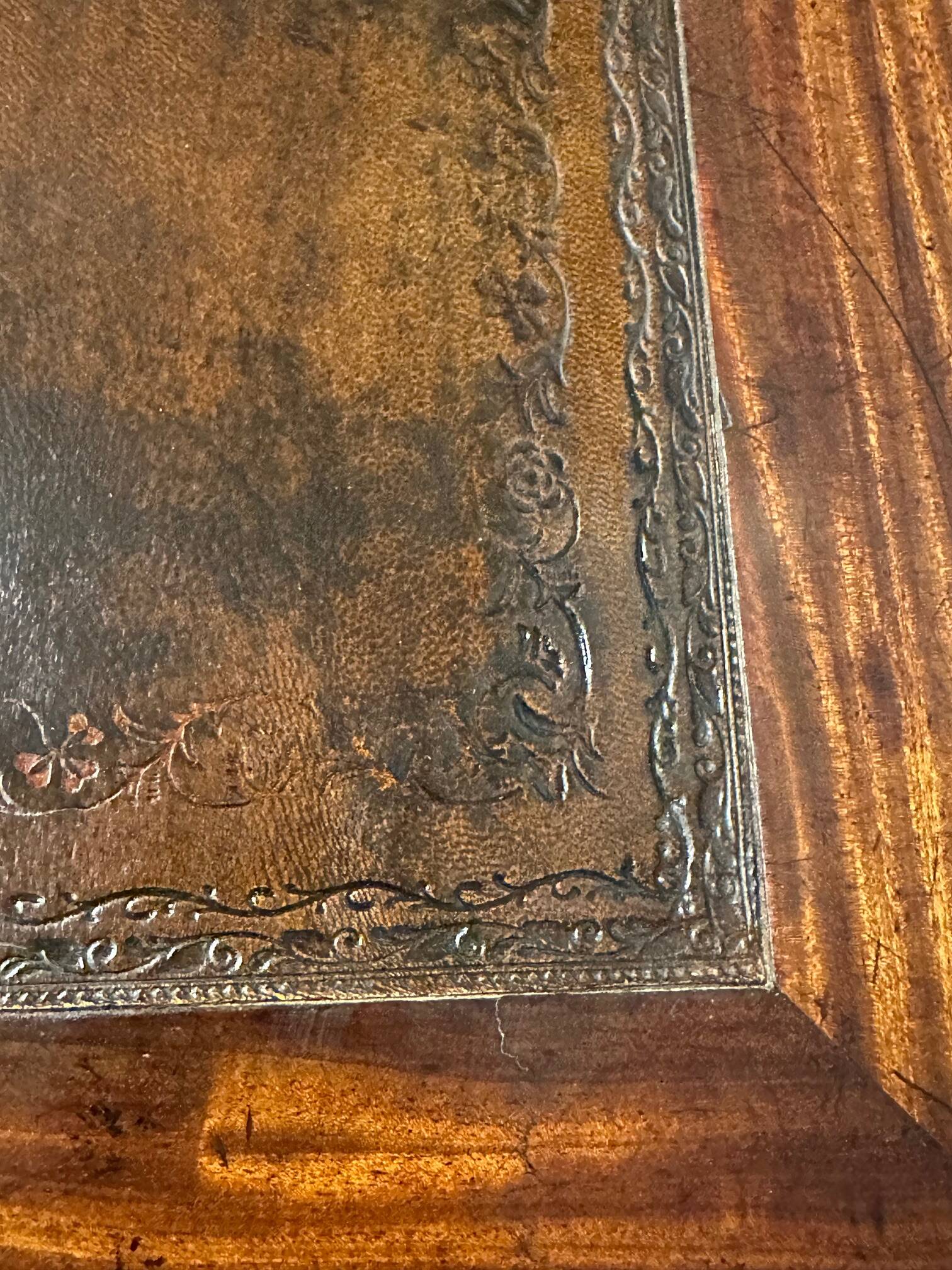 Antique mahogany William IV writing desk