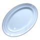 Oval serving dish in porcelain from St Amand 191106