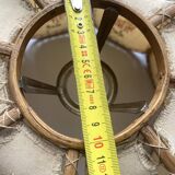 Embroidery fabric lampshade