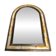 Ancient oriental brass mirror – arch shape