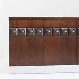 Crédence de Buffet Brutaliste Vintage