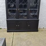 Furniture two body patina black industrial library