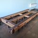 Table basse, herse agricole