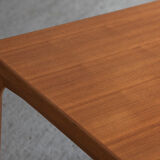 Extendable square dining table by Vejle Stole Møbelfabrik, Denmark 1960’s