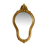 Golden mirror 70 x 40 cm