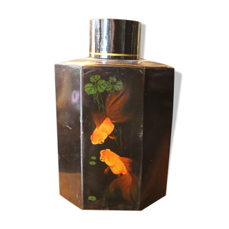 Asian tea box