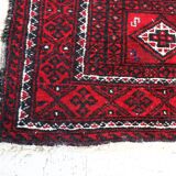 Afghan Baluch carpet, handmade 145x85.