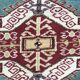 Vintage carpet Turkish konya done hand 130 X 158 CM