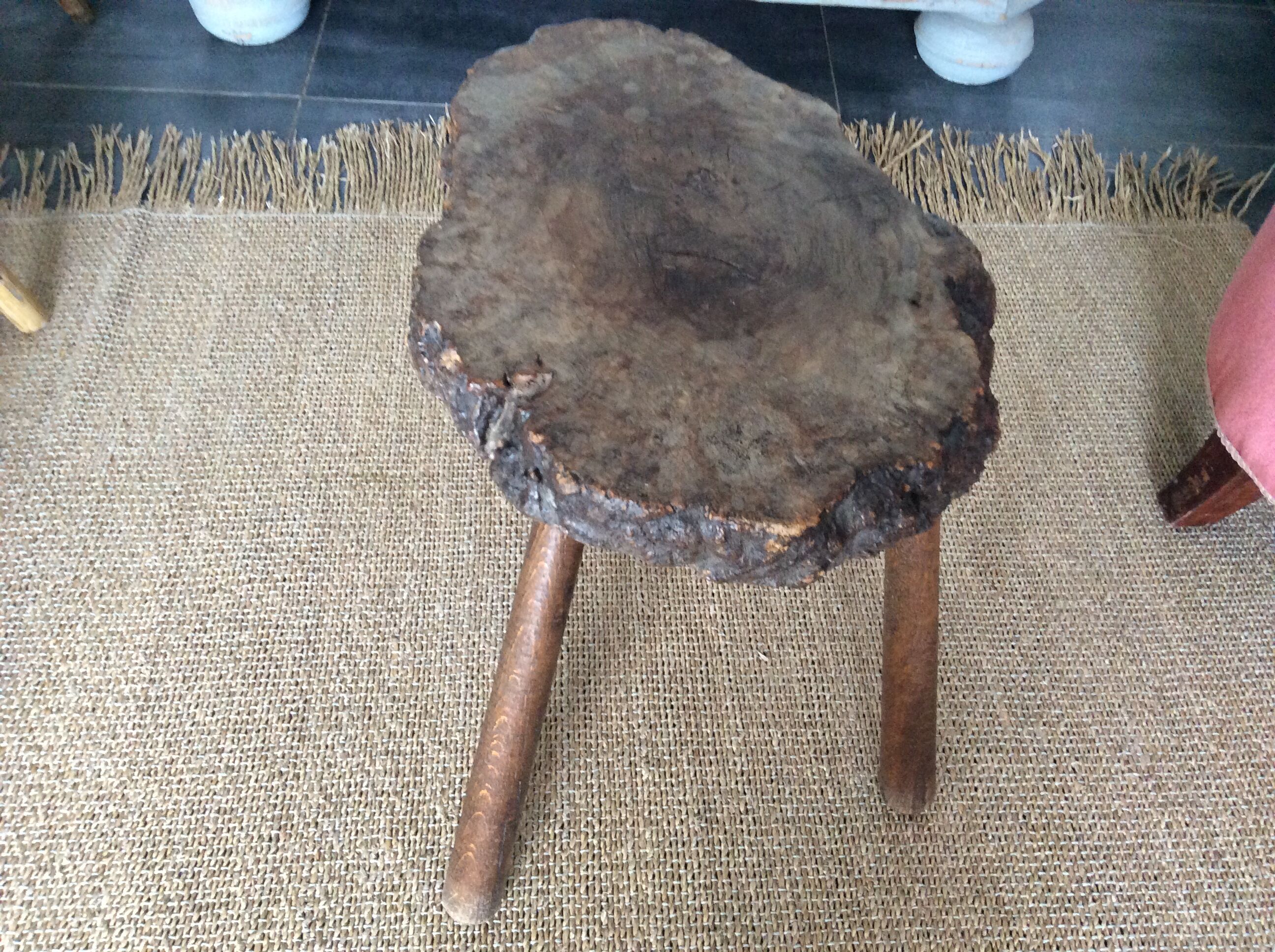 Brutalist stool