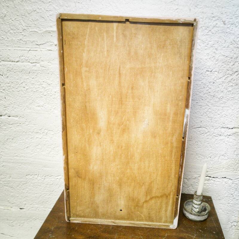 Pink bathroom cabinet