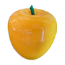 Vintage ice bucket yellow apple