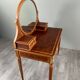 Louis XVI style dressing table in marquetry, 20th century