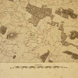 Old map of the essonne
