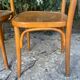 Lot de quatre chaises bistrot