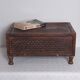 Antique wooden box