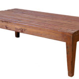 Old Burmese teak bench