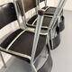 Set of 6 stackable chairs designed by Gustav Hassenpflug, Bauhaus, 1940s.