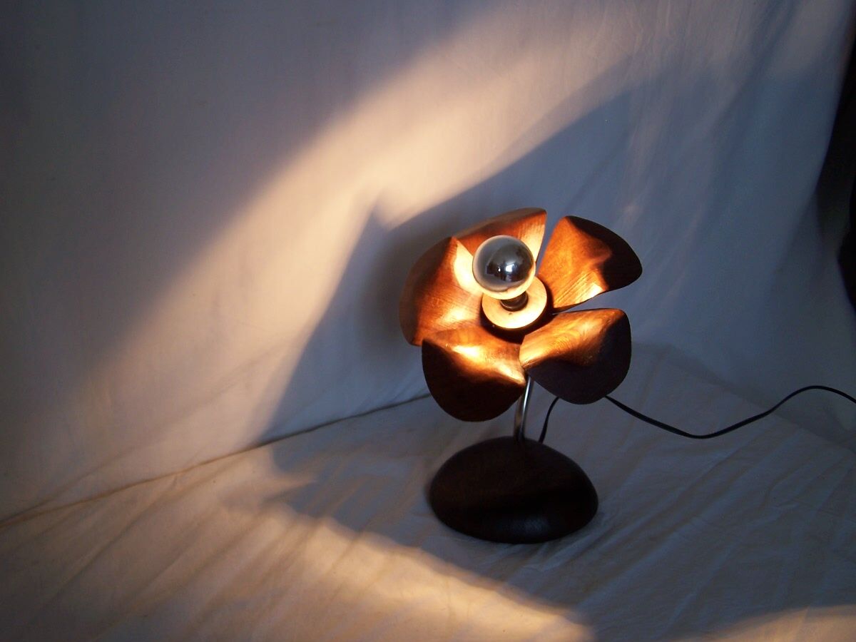 Scandinavian flower lamp 60 years