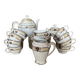 Old Limoges porcelain coffee service WG & Cie
