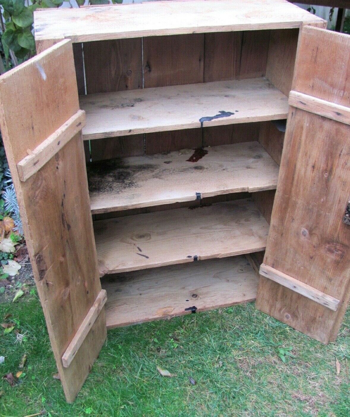 Armoire d'atelier bois brut