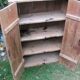 Armoire d'atelier bois brut