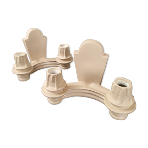 Paire d'appliques en