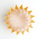 Facette lamp, design by Gunner Jensen, Sweden 1970s