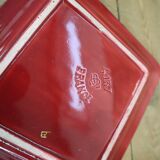 Saint Clément burgundy pocket emptier with gold trim