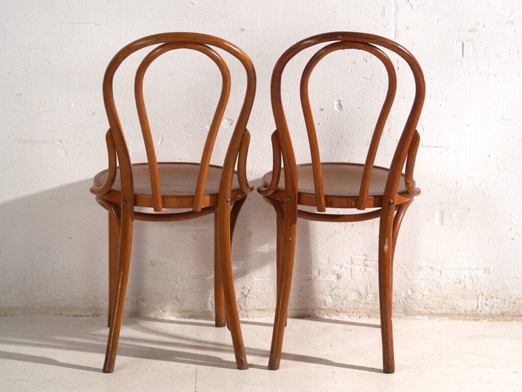 Antique bentwood chairs – Central Europe, circa 1930 #2 – Set of 2 pieces