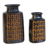 Pair of ceramic vases, West Germany, 1970