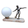 Art deco lamp in footballer marble