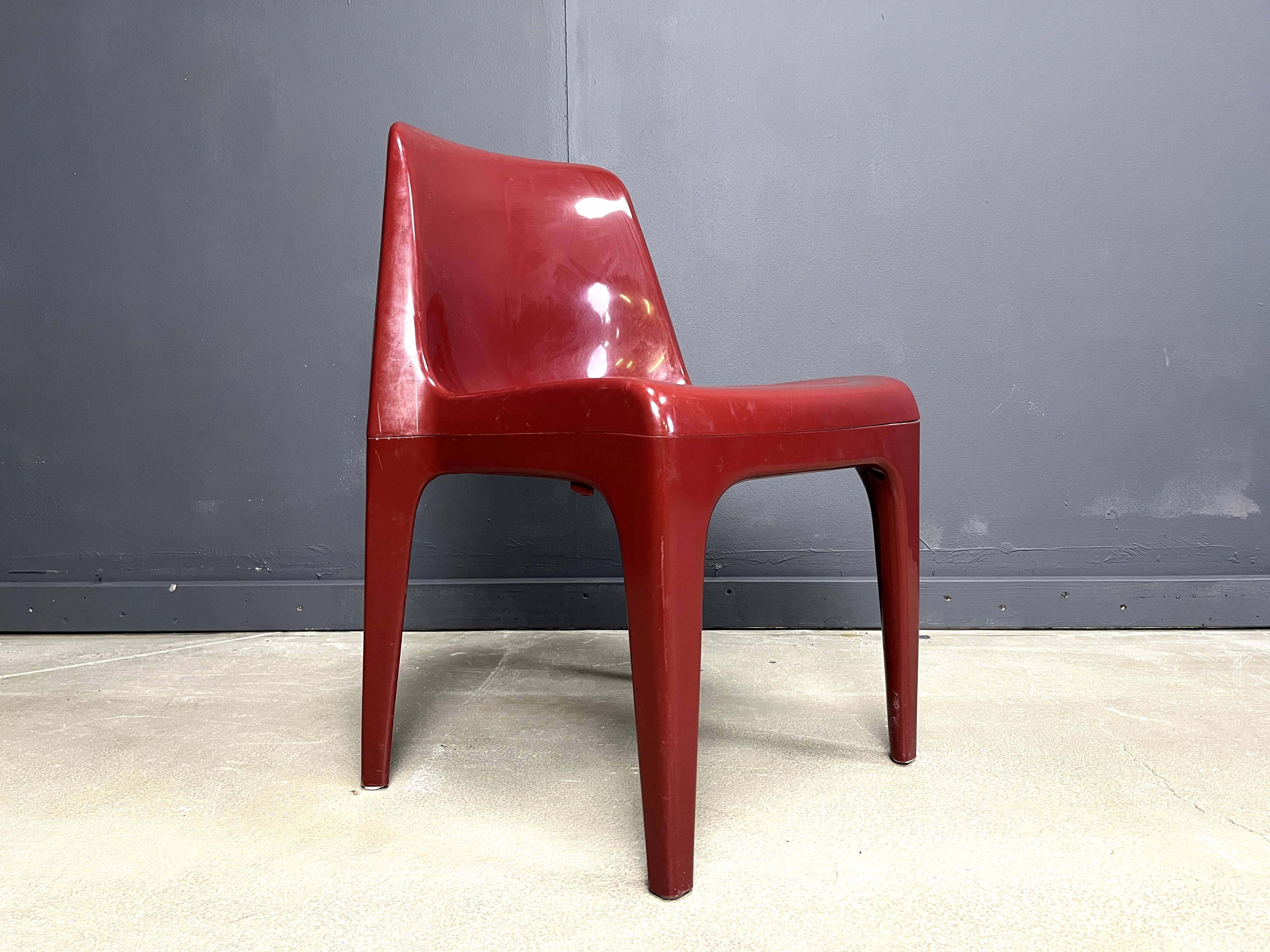 Space age dining chairs by Schroeder Henzelmann, 1970s