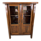 Brutalist Elm Cabinet by Olavi Hanninen