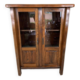 Cabinet brutaliste en orme par Olavi Hanninen