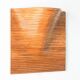 Sculptural Curved Pencil Reed Wall Lamp