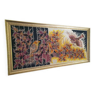 Picard Ledoux Lurçat Mid-Century Frame Tapestry