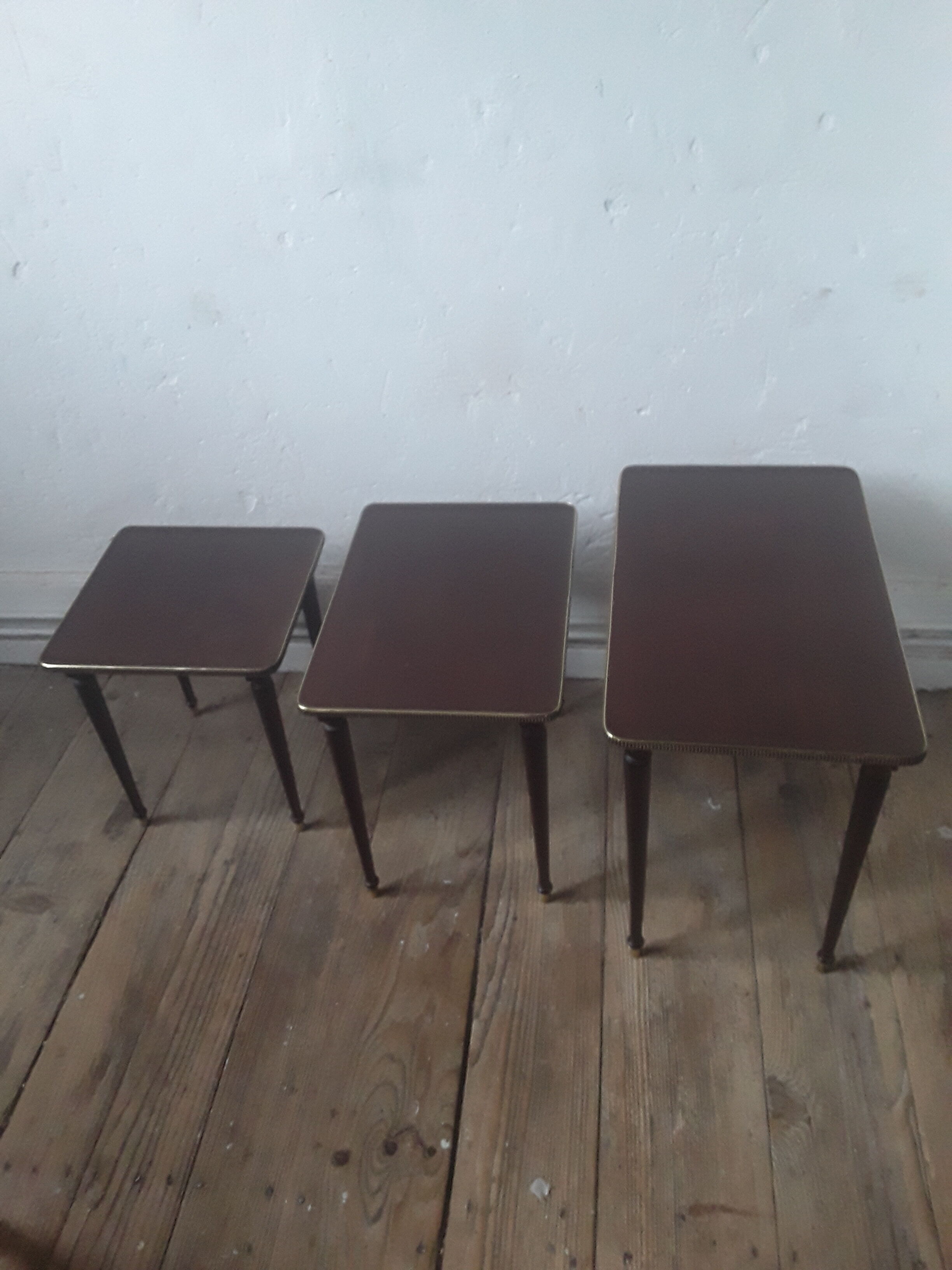 Vintage nesting tables