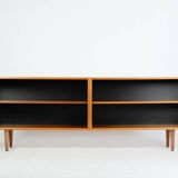 Mid-Century Teak Sideboard Bücherregal Regal Lowboard WK 60er Vintage