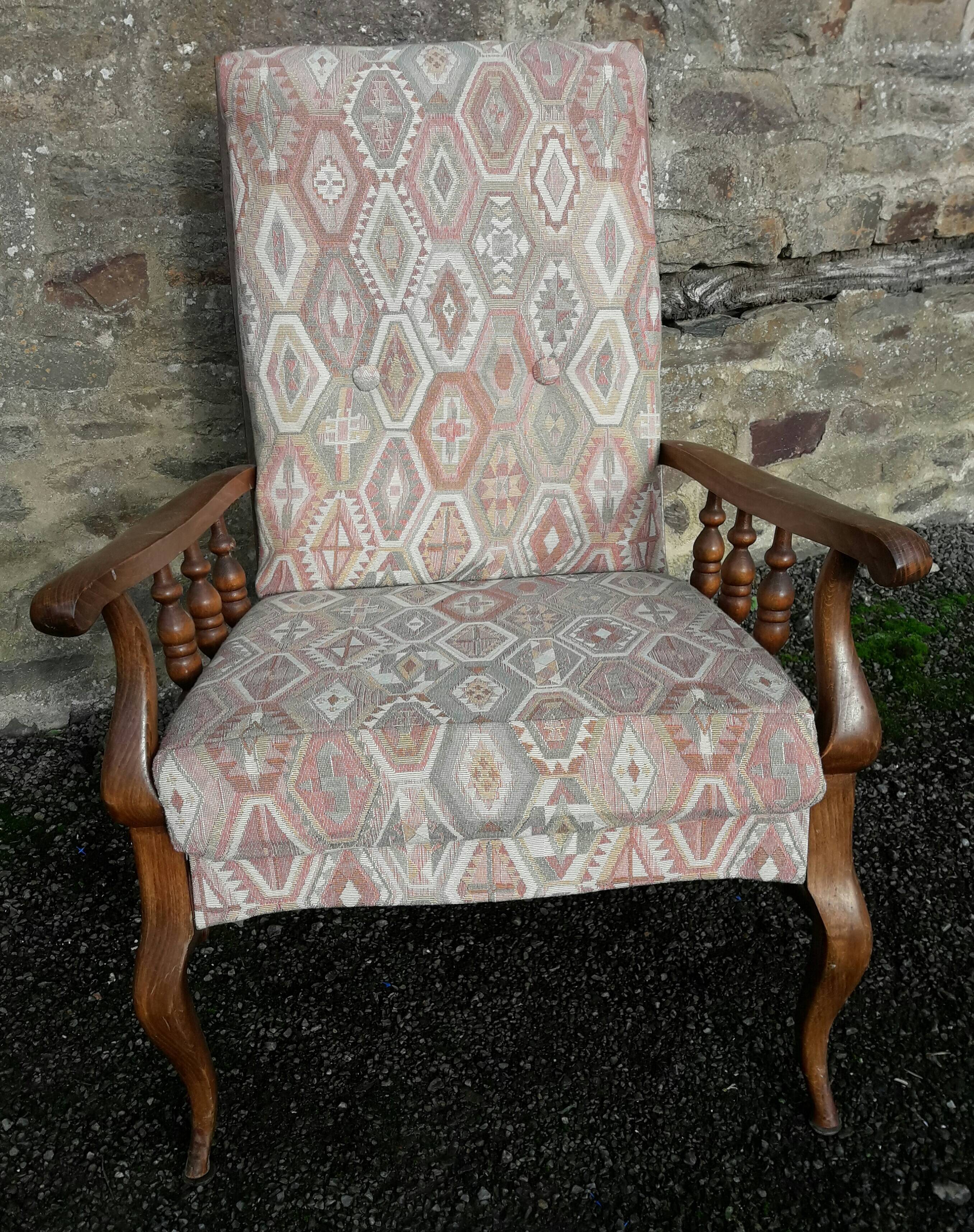 80s armchair