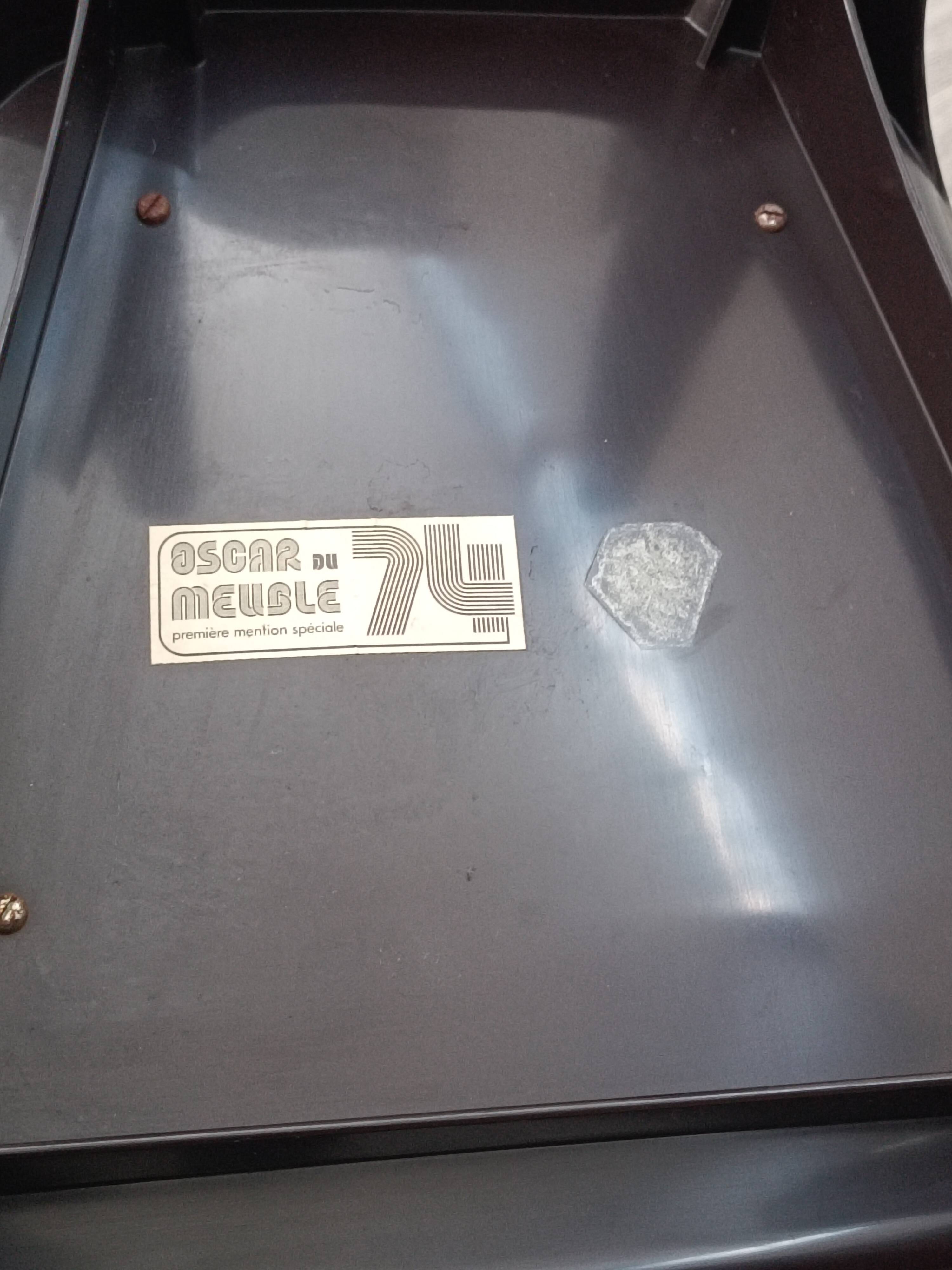 Pair of armchairs by Henry Massonet for Stamp 1974