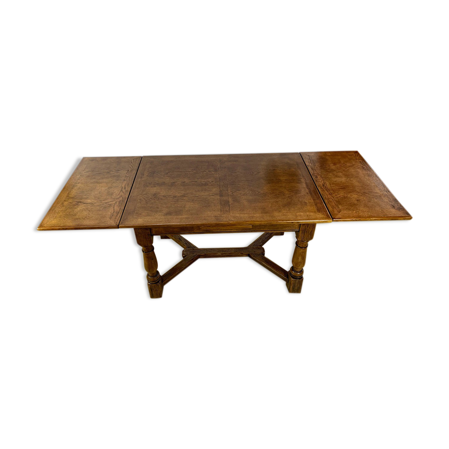 Farm table in solid oak 210 cm x 80 cm