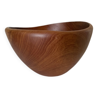 Scandinavian teak salad bowl 1960