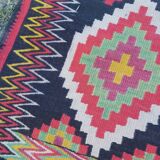 Berber kilim in hand-woven wool 120x260cm