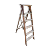 Echelle en bois decorative 139 cm