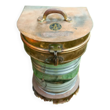 Old copper houseboat lamp