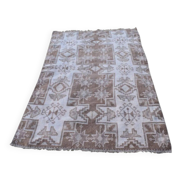 Tapis Oushak turc vintage 113x192 cm