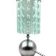 Lampe de table en verre moulé, Italie vers 1970
